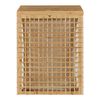 Cesto De Ropa Sucia Vimmerby Bolsa De Tela Extraíble 48l / Compartimento Bambú 64x53x39 Cm - Natural Y Beige [en.casa]