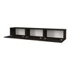 Mueble Tv Suspendido Vihti Aglomerado 180 X 31 X 30 Cm - Roble Negro [en.casa]