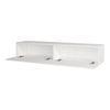 Mueble Tv Suspendido Toivakka Aglomerado 135 X 31 X 25 Cm - Blanco [en.casa]