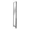 Espejo De Pie Cuerpo Entero Ruffano Con Estante Metal 160 X 44 X 60 Cm - Negro [en.casa]