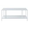 Mesa De Centro Kumlinge Rectangular 47x110x55 Cm - Blanco [en.casa]