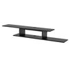 Estantería De Pared Para Tv Støvring 4 Compartimentos Aglomerado 21 X 150 X 25 Cm - Negro [en.casa]