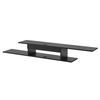 Estantería De Pared Para Tv Støvring 4 Compartimentos Aglomerado 21 X 150 X 25 Cm - Negro [en.casa]