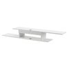 Estantería De Pared Para Tv Støvring 4 Compartimentos Aglomerado 21 X 150 X 25 Cm - Blanco [en.casa]