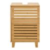 Mueble Para Debajo Del Lavabo Iveland Con Puerta 2 Compartimentos Cerrados Bambú 60 X  40 X 30 Cm - Natural [en.casa]