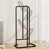 Soporte Para Plantas Pedersöre 4 Niveles Metal 83x52x25 Cm - Negro [en.casa]