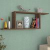 Estantería De Pared Hagfors Aglomerado 70x15x30 Cm - Roble Oscuro [en.casa]