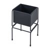 Soporte Para Plantas Sveio 1 Nivel Metal 36 X 20 X 20 Cm - Negro [en.casa]