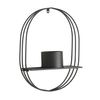 Soporte Para Plantas Vestby Con 1 Macetero Metal 56x39x15 Cm - Negro [en.casa]