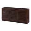 Mueble Zapatero Løten 6 Compartimentos Para 12 Pares Mdf 62 X 125 X 36 Cm - Efecto Wengué [en.casa]