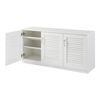 Mueble Zapatero Løten 6 Compartimentos Para 12 Pares Mdf 62 X 125 X 36 Cm - Blanco [en.casa]