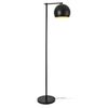 Lámpara De Pie Skiptvet 1x E27 60 W Metal 156x30x30 Cm - Negro [lux.pro]