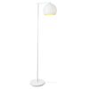 Lámpara De Pie Skiptvet 1x E27 60 W Metal 156x30x30 Cm - Blanco [lux.pro]