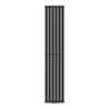 Radiador De Panel Nore De Diseño Monocapa Tubular Acero 180x36 Cm - Negro  [neu.haus]