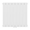 Radiador De Panel Nore De Diseño Monocapa Plano Acero 60x60 Cm - Blanco  [neu.haus]