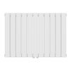 Radiador De Panel Nore De Diseño Doble Capa Plano Acero 60x80 Cm - Blanco  [neu.haus]