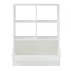 Estantería Infantil Nordanstig Con 5 Compartimentos 88x67x40cm - Blanco [en.casa]