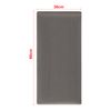 Set De 3 Paneles De Pared Acolchados Carpino Terciopelo 60x30cm - Gris Oscuro [neu.haus]