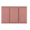 Set De 3 Paneles De Pared Acolchados Carpino Terciopelo 60x30cm - Rosa [neu.haus]