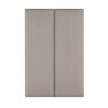 Set De 2 Paneles De Pared Acolchados Carpino Terciopelo 90x30cm - Gris Claro [neu.haus]