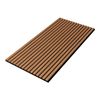 Set De 8x Paneles De Pared Vang Acústico En Mdf Y Fieltro 120 X 60 X 2 Cm (5,76 M²) - Teca [neu.holz]