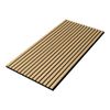 Set De 16x Paneles De Pared Vang Acústico En Mdf Y Fieltro 120 X 60 X 2 Cm (11,52 M²) - Roble Oscuro [neu.holz]