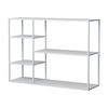 Estantería De Pie Isojoki De 5 Niveles Metal 120x35x88cm - Blanco [en.casa]