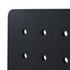 Estante De Pared Dønna Con Panel Perforado 60x15x40cm - Negro [en.casa]