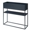 Soporte Para Plantas Joensuu Con Estante 80x80x25 Cm - Negro [en.casa]