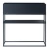 Soporte Para Plantas Joensuu Con Estante 80x80x25 Cm - Negro [en.casa]