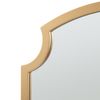 Espejo De Pared Aura Diseño Atractivo Mdf 80x55cm - Dorado [en.casa]