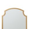 Espejo De Pared Aura Diseño Atractivo Mdf 80x55cm - Dorado [en.casa]