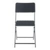 Set De 2 Sillas Plegables Mark 87x46x53cm - Negro [en.casa]