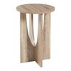 Mesa Auxiliar Rindal 38x56,5 Cm - Efecto Roble [en.casa]