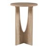 Mesa Auxiliar Rindal 38x56,5 Cm - Efecto Roble [en.casa]