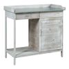 Mesa De Jardinería Aliano Abeto 98x48x94cm - Gris [casa.pro]