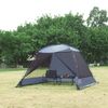 Carpa De Jardín Beekdaelen Poliéster 305x305x213cm - Gris [pro.tec]