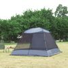 Carpa De Jardín Beekdaelen Poliéster 305x305x213cm - Gris [pro.tec]