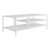 Mesa De Centro Kumlinge Rectangular 40x110x55 Cm - Blanco [en.casa]