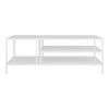 Mesa De Centro Kumlinge Rectangular 40x110x55 Cm - Blanco [en.casa]