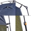 Tienda De Ducha Ayas Camping Desplegable 150x150x200 Cm - Verde/gris [pro.tec]