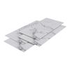Revestimiento Pared Bladel 4 Paneles Pvc 120x60cm - White Marble [neu.haus]