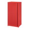 Armario De Oficina Burlöv Acero 88x40x35 Cm - Rojo [en.casa]