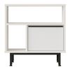 Mesa Auxiliar Vesanto 60x60x26 Cm Multiusos - Blanco [en.casa]