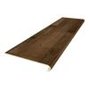 Set De 8 Revestimientos De Escalera Pvc 120x32x4,6cm - Madera Oscura [neu.holz]