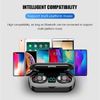 Auriculares Bluetooth True Wireless Veanxin (in Ear Microfone Noise Cancelling Preto)