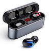 Auriculares Bluetooth True Wireless Veanxin (in Ear Microfone Noise Cancelling Cinzento)