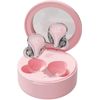 Auriculares Bluetooth True Wireless Veanxin (in Ear Microfone Noise Cancelling Rosa)