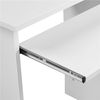 Mesa Escritorio Ordenador Con Soporte De Monitor 106x50x75cm Blanco