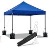 Carpa Plegable 3x3 Para Exterior Camping Altura Ajustable 323-341cm